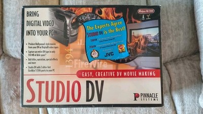 Pinnacle Studio DV Pro Editing Software Windows 98 2000 Factory SEALED BOX  C3