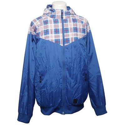 Ulak, Jacke, Herren, Größe: XL, Blau/Weiß/Rot, Baumwolle/Polyester, Karo #xez