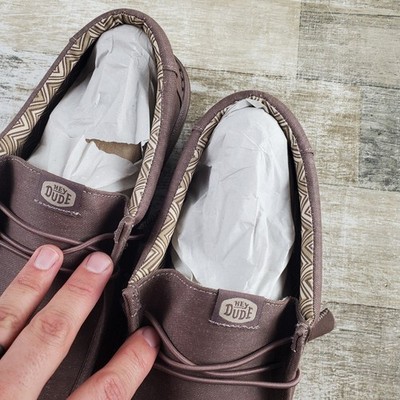 Hey Dude Wally Stretch Canvas Slip On Shoes Sz 13 Loafer  display picture 2