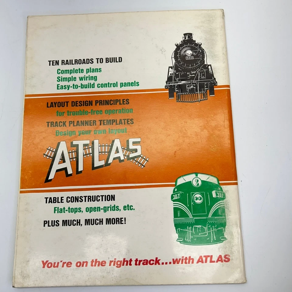 Custom-Line Layouts HO Scale Railroads Magazine 2nd Edition Atlas Model Railroad - Image 2 of 2