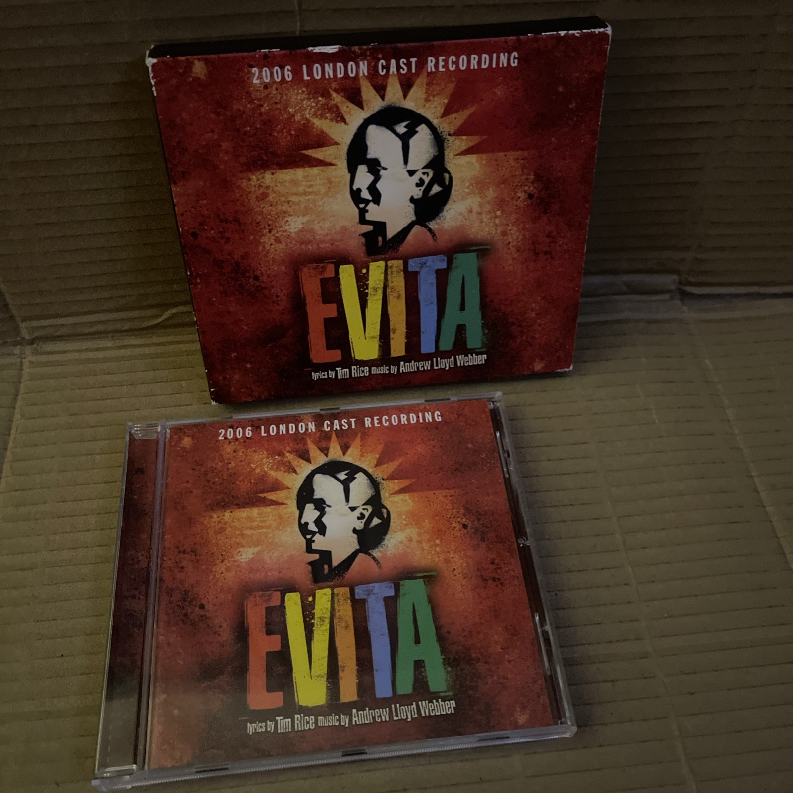 Evita by 2006 London Revival Cast (CD, 2006) With Slip Case And Booklet