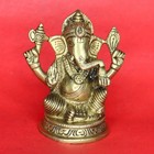 Lord Ganesha Statue Ganpati Figurine Handcrafted Brass Ganesh Sculpture Figurine
