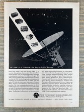 STL AN/DRW 11 Space Communication Receiver SYNCOM NASA 1963 Vintage Print Ad