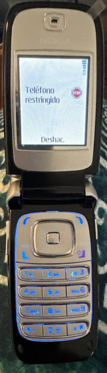 Nokia 6102 (Unknown) Cell Phone Fast Ship Vintage Silver Black