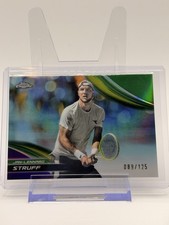 2025 TOPPS CHROME TENNIS JAN-LENNARD STRUFF PURPLE REFRACTOR /125