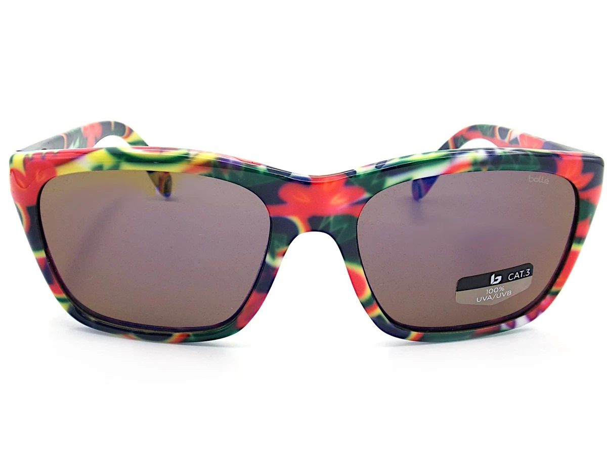 Bollé 527 Sonnenbrille Limited Edition mit Blau Flash Spiegelgläsern 12607