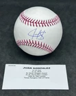 Juan Gonzalez Autographed Baseball TRISTAR Hidden Treasures