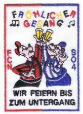 Parche Nuremberg + CELEBRAMOS HASTA EL. + Chaleco Fan Sombrero Parche Coleccionista Estadio