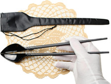 Mantis Chopsticks, Serving Tongs, Reusable Spoon-Forming with Soft Pouch.