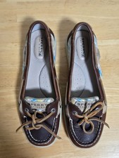Women's Sperry Top-Sider Angelfish Leather Boat Shoes Size 6M