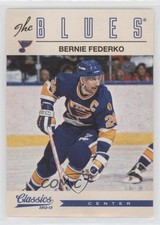 2012-13 Panini Classics Signatures Bernie Federko #88 HOF 0y59