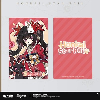 [Honkai Star Rail] Tiny Cat Series Laser Collectible Tickets - Sparkle