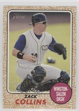 2017 Topps Heritage Minor League Edition Zack Collins #91 4l3