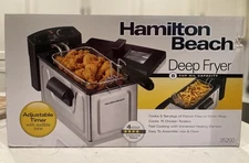 Hamilton Beach 8 Cup Professional Style Deep Fryer STAINLESS  Model:3520 New
