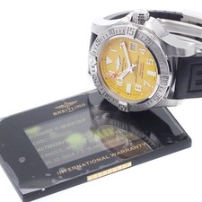 BREITLING Avenger II Seawolf A17331 Date yellow Dial Automatic Men's_922605 2