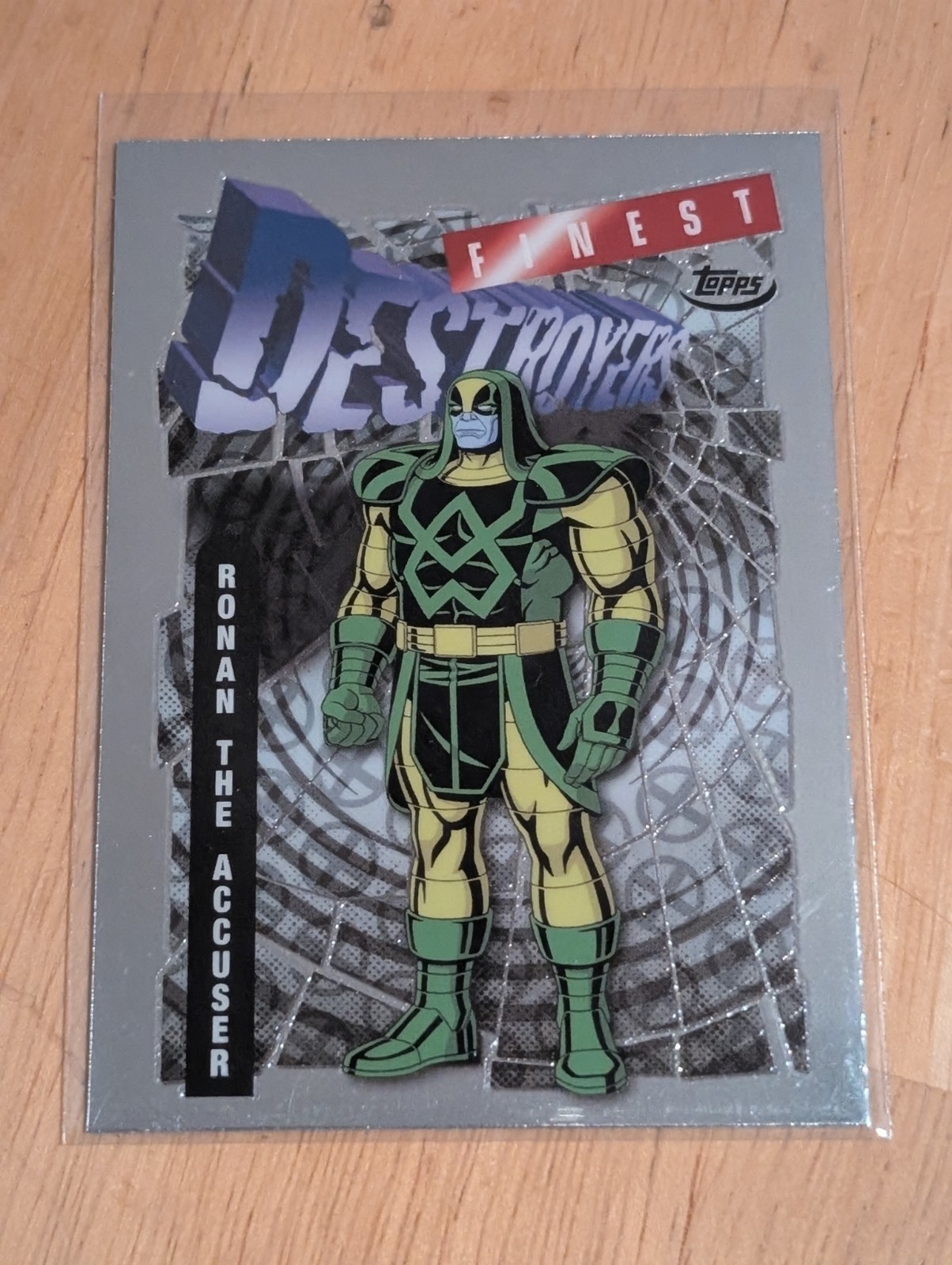 2025 Topps Finest Marvel X-Men '97 Uncommon #68 Ronan The Accuser