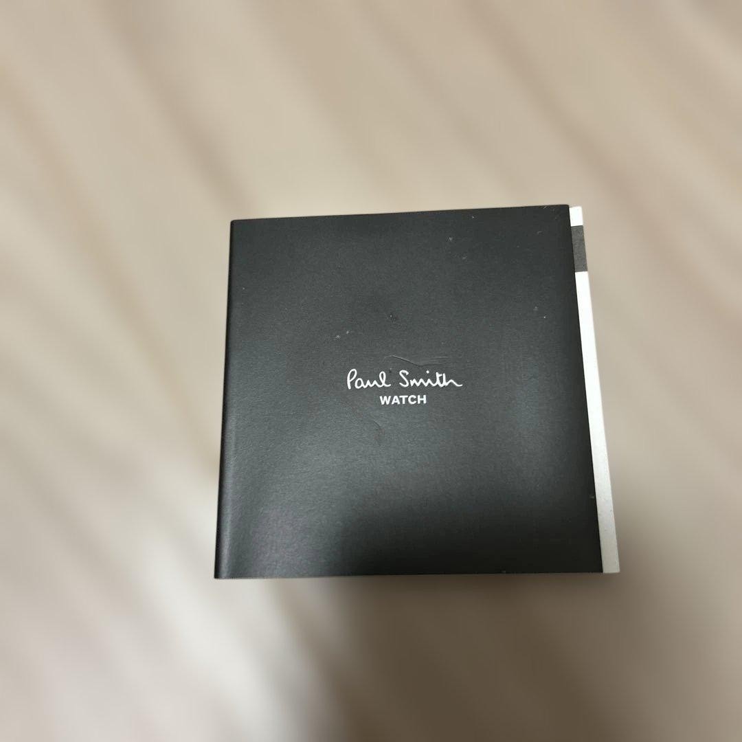 Paul Smith Chronograph Watch Black Leather Crocodile Strap Used View 5