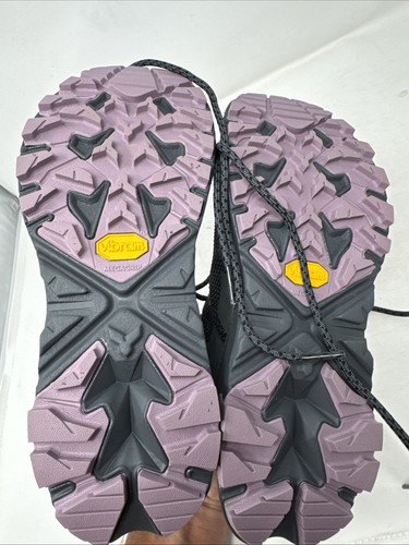 NIB HOKA Trail Code GTX Hiking Shoe Women's Size US 6 B Black/Castlerock - Picture 6 of 10