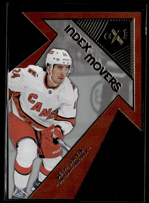 2024-25 Upper Deck Skybox E-X 2000 Index Movers Die Cut Seth Jarvis #IM-9