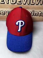 Philadelphia Phillies Hat Cap Fitted Youth Red Blue MLB Baseball New Era
