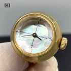 Vintage [N.Mint] Seiko Shell Dial Analog Manual Women Gold Ring Watch 17-0840