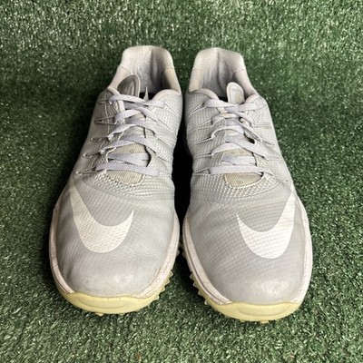 Nike Lunar Mens Gray Golf Shoes Custom Nike ID 2016 Edition 