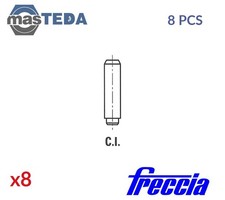 G11317 VALVE GUIDES FRECCIA 8PCS FOR LANCIA ZETA 2.0 16V 220AQ5 2L 100KW