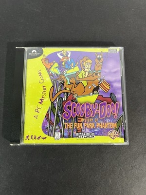 Scooby-Doo! Mystery of the Fun Park Phantom, 1999 PC Computer CD-ROM Video Game
