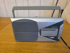 Matsui R403 Portable Radio FM MW Main or Battery Powered