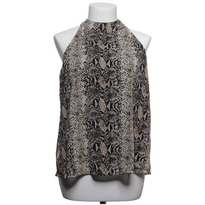 Sisters Point, Top, Größe: L, model: nafa-t, Schwarz/Beige, Polyester #zfz