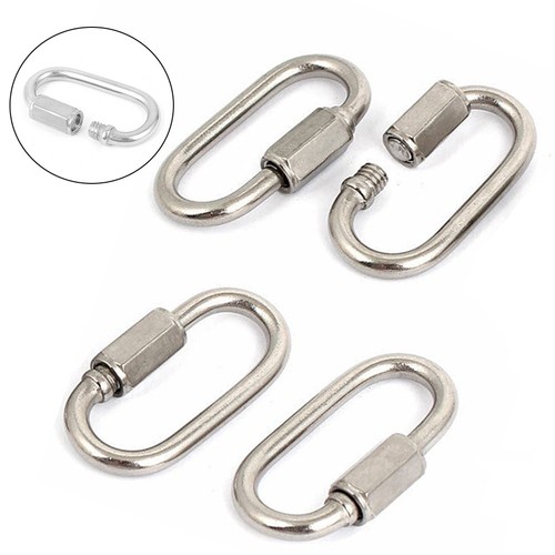 Conector de acero inoxidable 304 4 piezas Quick Silver accesorios de coche piezas de coche - Imagen 7 de 8