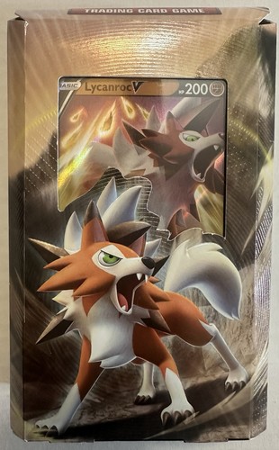 Pokemon TCG Lycanroc V Battle Deck Sealed