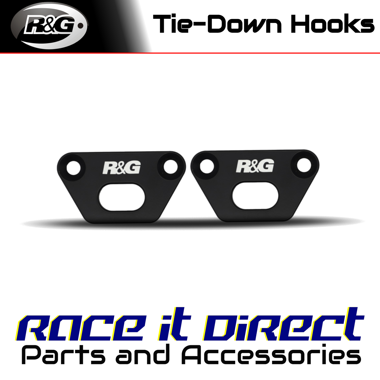 Tie-Down Hooks for Aprilia Shiver 900 2017-2022 R&G