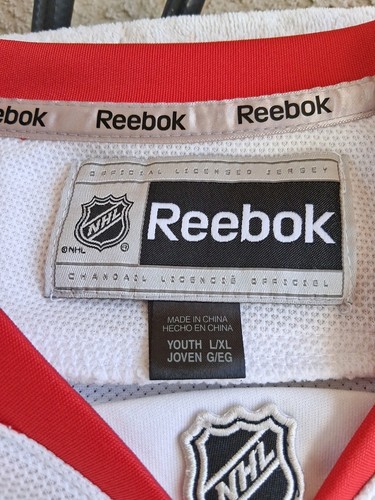 Reebok Detroit Red Wings Henrik Zetterberg Youth Jersey L/XL - Imagen 9 de 22