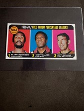 1969-70 Topps Free Throw Leaders (HOF NBA Champ Chet Walker/Robinson/Mullins) #4