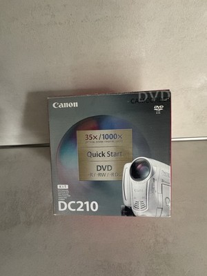 Canon DC210 DVD Camcorder Videokamera