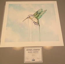 Sage Vaughn Hummingbird Art Print Standard Edition Signed Numbered COA