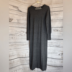 country road long sleeve dress Country Road Gathered Detail Midi Dress