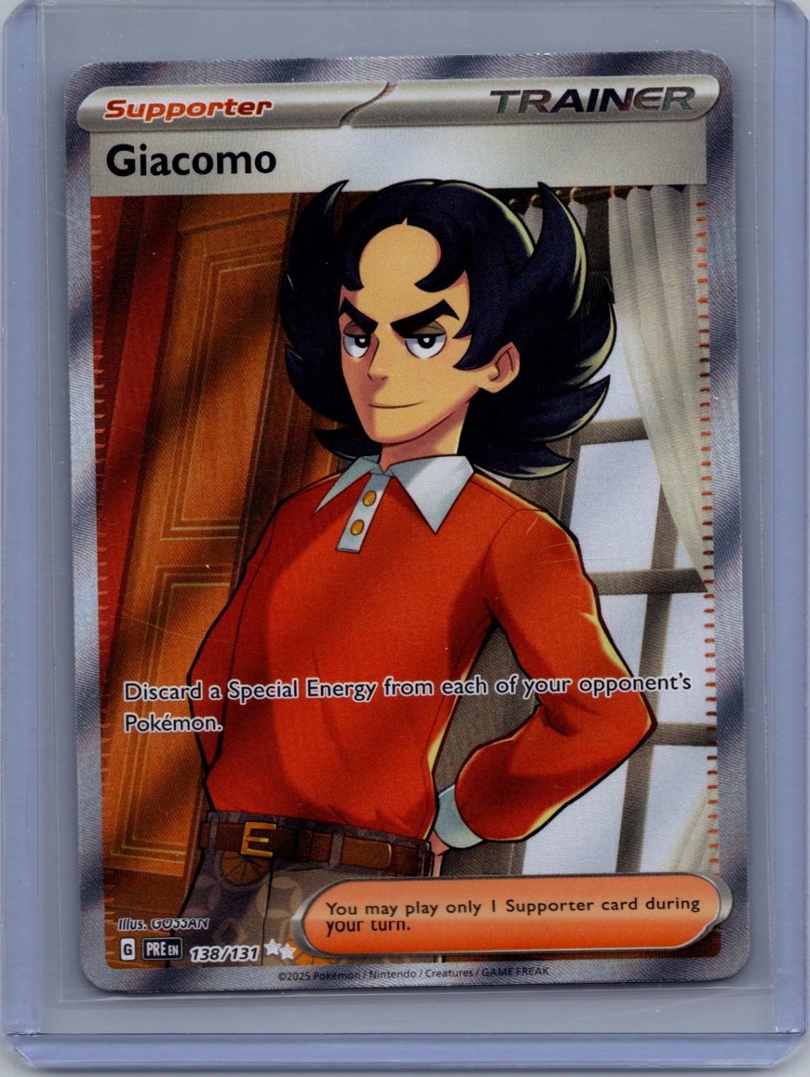 Giacomo Ultra Rare SV: Prismatic Evolutions 138/131 NM