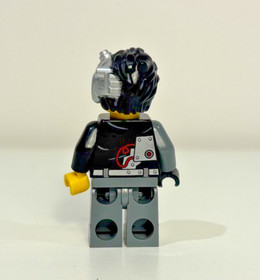 LEGO Ninjago Cyrus Borg Minifigure OverBorg Rebooted Cyborg 70722 njo088 Minifig