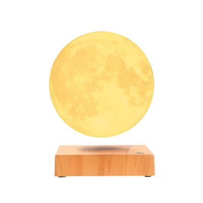 Vgazer Levitating Moon Lamp - Floating And Spinning Moon Light Spinning In Air