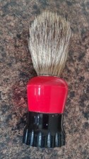 Vintage "Made Rite USA" Sterilized Pure Badger Hair Shaving Brush 300 PB