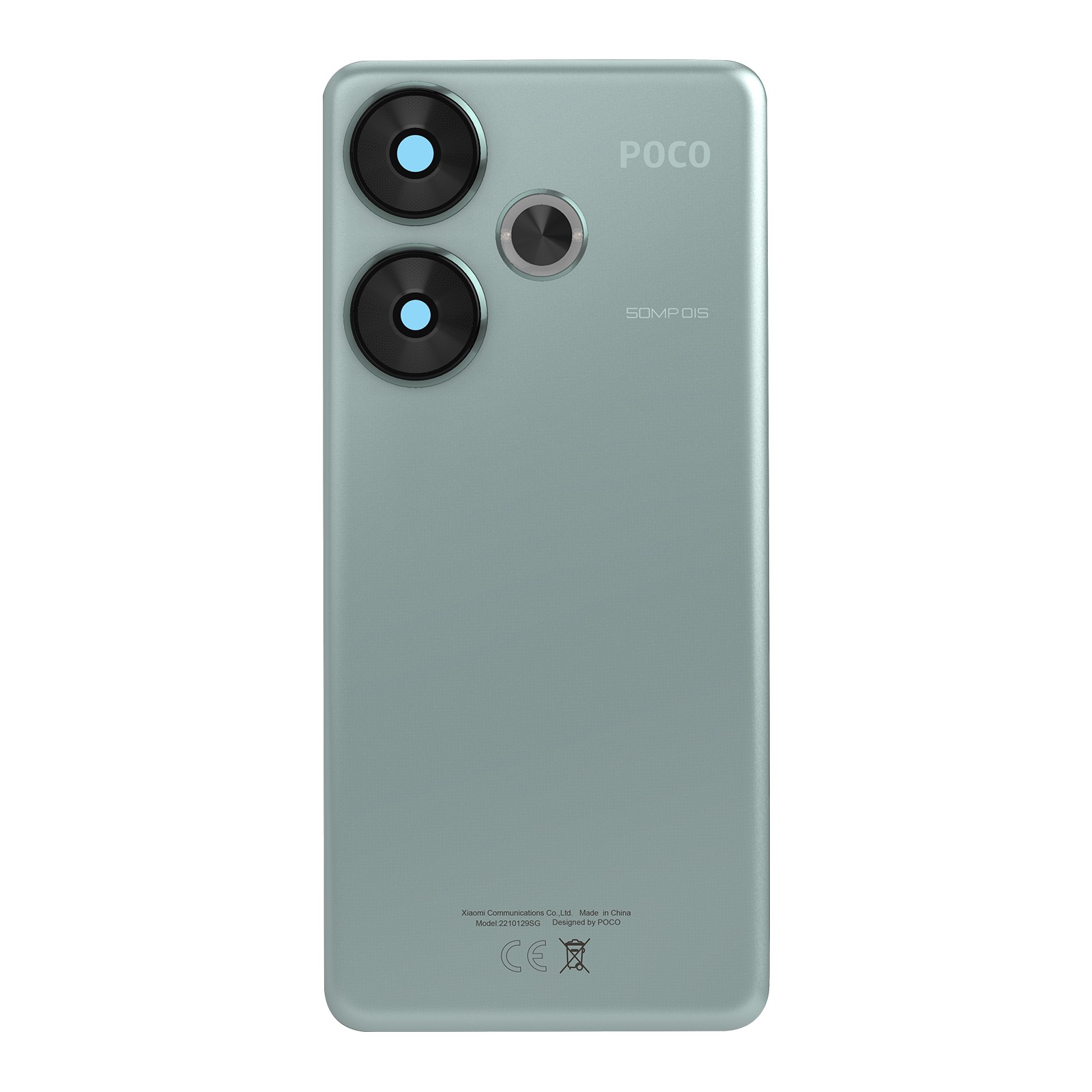 Face arrière Xiaomi Poco F6 avec adhésif pour remplacer une vitre cassée