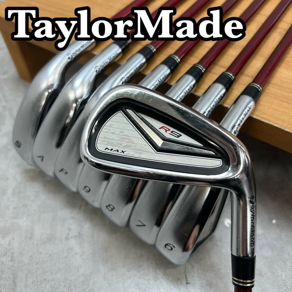 メンズゴルフクラブセット11本 rac MAX R9 TaylorMade R9 eBay | sale for Clubs Golf Set Iron クラブ