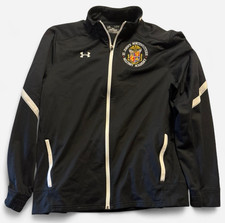 Under Armour Black Full Zip Athletic Jacket Men s Performance Training Sweater
