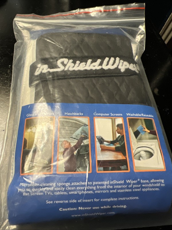 inShield Wiper Microfiber Cleaner Pad With Patented Hand Wiper  (B1)