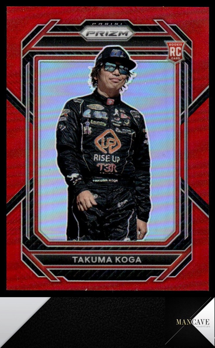 2023 Panini Prizm #63 Takuma Koga Rookie Red Prizm Jerry Pitts