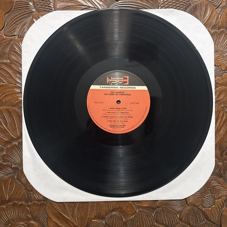 Ray Charles - The Spirit Of Christmas (Vinyl LP) - Image 2 of 3