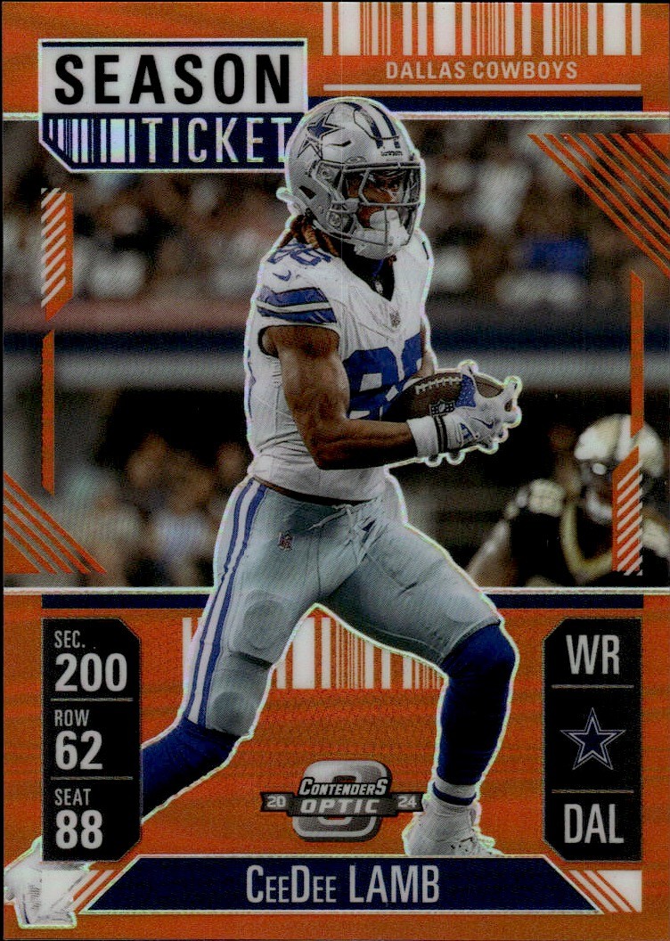 2024 Panini Contenders Optic CEEDEE LAMB #15 NM