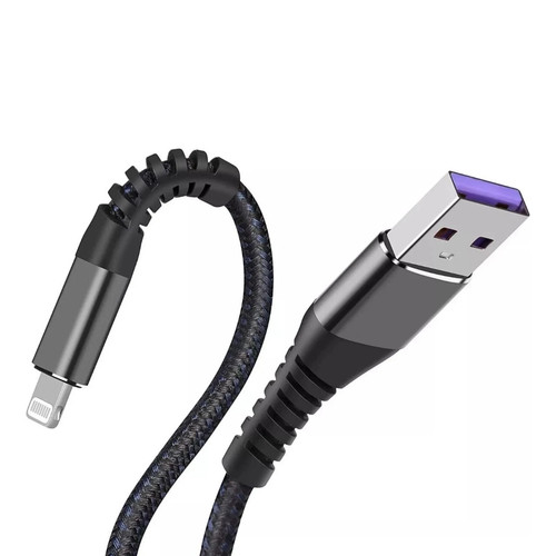 Genuine Heavy Duty Braided Fast Charger Cable Lead For iPhone 14 13 12 11 X 7 8 - Picture 17 of 18